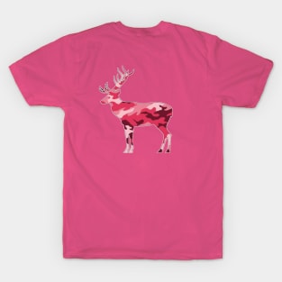 Camo Deer - 4 T-Shirt